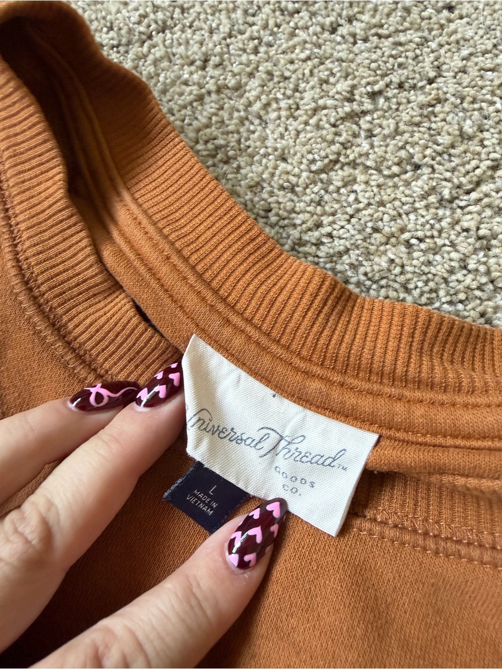 Rust Brown sweater - Picture 4 of 4